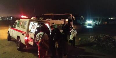 خبرگزاری فارس - اسکان اضطراری ۲۱ مسافر اتوبوس در گالیکش