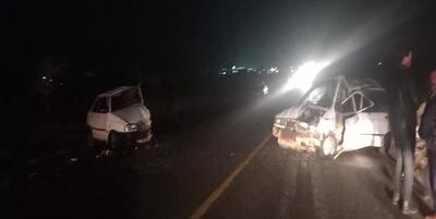 خبرگزاری فارس - ۹ مصدوم در پی تصادف رخ به رخ دو خودروی پراید در تربت