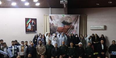 خبرگزاری فارس - ۴۷ سرباز و پاسدار تیپ میرزا کوچک‌خان جنگلی ازدواج خود را جشن گرفتند