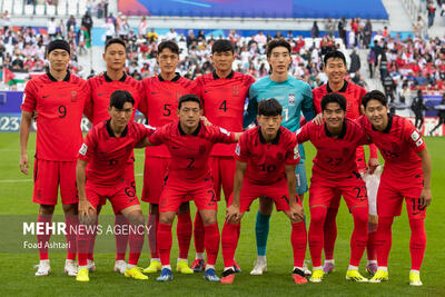 برتری تیم ملی فوتبال کره مقابل مالزی در نیمه اول
