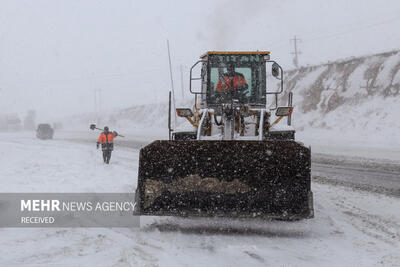 ۱۰۰ روستای مسدود از بارش برف در استان اردبیل داریم