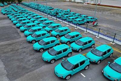 رنگ آبی برای تاکسی‌های برقی انتخاب شد