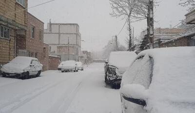 خبرگزاری فارس - فیلم| بارش برف فریدون‌شهر را سفیدپوش کرد
