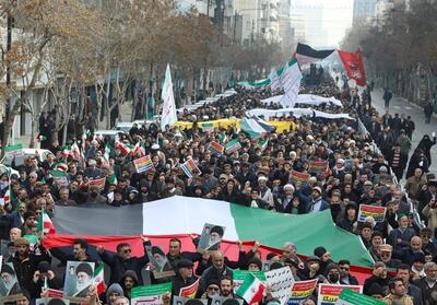 برگزاری   راهپیمایی جمعه‌های خشم و انزجار   در مشهد + عکس - تسنیم