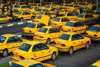 اهدای لاستیک خودرو برای پرداخت الکترونیکی کرایه تاکسی های تهران