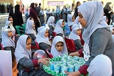 ۱ میلیون و ۸۷۰ هزار پاکت شیر در ۲ ماه گذشته بین دانش آموزان توزیع شده است