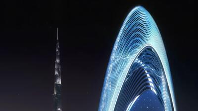 آسمان خراش حیرت انگیز مرسدس بنز در دبی | رویداد24