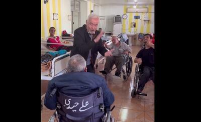 اجرای تحسین برانگیز آهنگ «آو آو آو» توسط صادق بوقی با معلولان (فیلم)