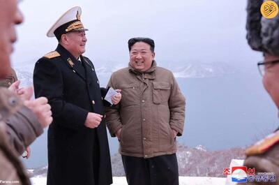 (تصاویر) موشک‌پرانی کیم جونگ اون در هوای برفی