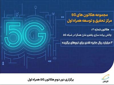 ️ برگزاری دور دوم هکاتون 5G همراه اول