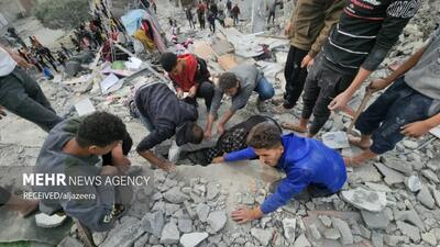 ده‌ها شهید در بمباران وحشیانه منازل مسکونی نوار غزه
