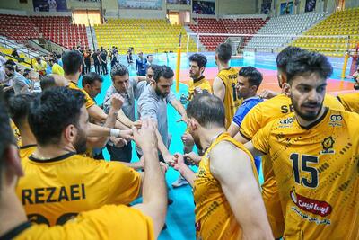 آخرین آپدیت از جدول نفس‌گیر والیبال ایران