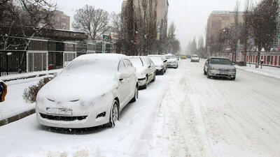 برف تهران را سفیدپوش می کند / جزئیات بارش برف در سایر استان ها