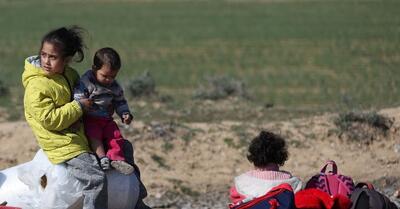 تصاویر| مهاجرت اجباری، آن سوی کشتار در غزه