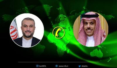 امیرعبداللهیان با همتای سعودی تماس گرفت | دعوت از بن فرحان برای سفر به تهران