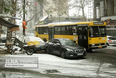 ​آمادگی کامل ناوگان اتوبوسرانی برای بارش برف و یخبندان