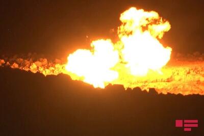 انفجار خط لوله گاز در غرب «اوکلاهما» + فیلم