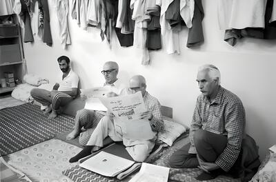 عکس/تیمسار‌های ارتش شاه در سلول‌شان در زندان اوین