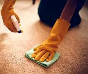 روش پاک کردن لکه و رفع بوی بد استفراغ از روی فرش