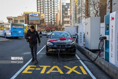 مسیر تردد تاکسی‌های برقی تهران مشخص شد