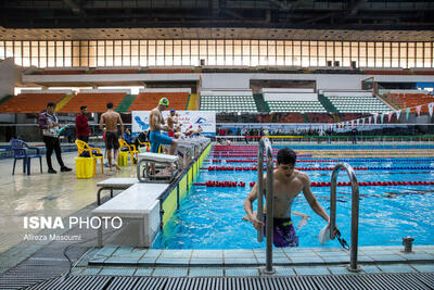رتبه نخست تیم مشهدی در پایان مرحله دوم لیگ شنا