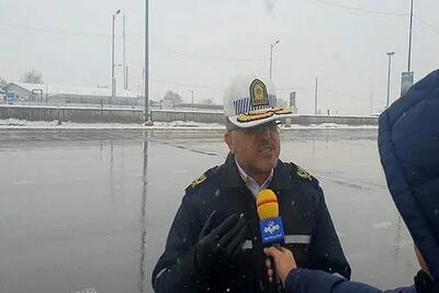 هشدار رئیس پلیس راهور فراجا درباره یخ‌زدگی جاده‌های کوهستانی