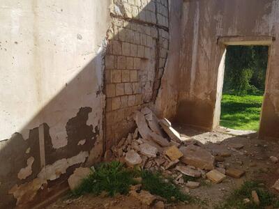 تخریب بخش‌های زیادی از  کوشک  تاریخی حمیدیه