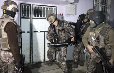 ۳۴ مظنون مرتبط با داعش در ترکیه بازداشت شدند