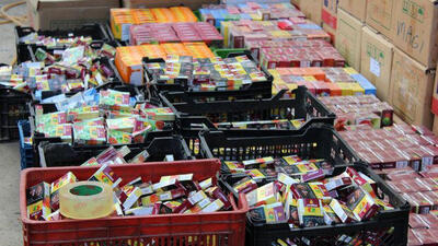 کشف 4 هزار بسته تنباکو قاچاق در خرمشهر