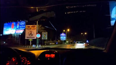 عاقبت تلخ لایی‌کشی یک خودروی لوکس در تونل‌ توحید تهران