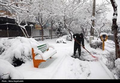 بارش برف در مشهد- عکس خبری تسنیم | Tasnim