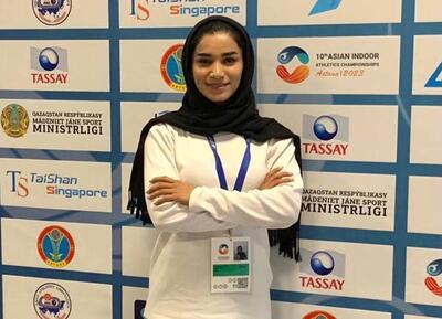 دختر ایرانى قهرمان دوى ۶۰ متر ترکیه شد