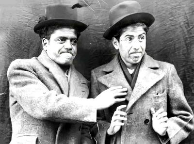 عکس/ تصویری قدیمی از دو کمدین مشهور ایران