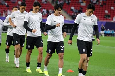 پرچم داور قلب بازیکنان کره‌جنوبی را نشانه گرفت