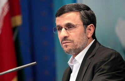 احمدی‌نژاد پس از مدت ها ظاهر شد/ کبودی عجیب صورت او+عکس