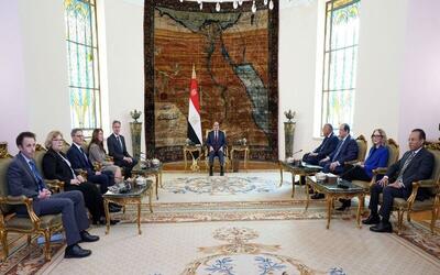 سفر وزیر امور خارجه آمریکا به قاهره در میانه مذاکرات آتش‌بس