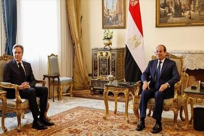 محورهای رایزنی وزیر خارجه آمریکا با رییس جمهور مصر