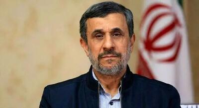 حضور احمدی نژاد در حرم امام +تصاویر