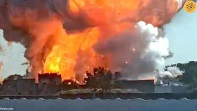 (ویدئو) انفجار مرگبار در کارخانه تولید لوازم آتش‌بازی در هند