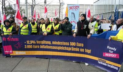 لغو پروازهای آلمان به خاطر اعتصاب کارکنان لوفت‌هانزا