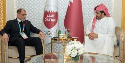 خبرگزاری فارس - دیدار محمود خسروی وفا با رئیس کمیته ملی المپیک قطر