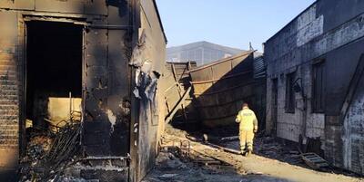 خبرگزاری فارس - فوت 2 نفر در آتش‌سوزی انبار پلاستیک خاورشهر