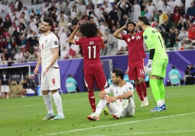 ببینید | تصاویر تازه از درگیری اعضای دو تیم ایران و قطر پس از پایان بازی