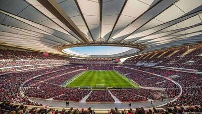 ببینید | آماده‌سازی ورزشگاه توسط قطری‌ها برای هواداران