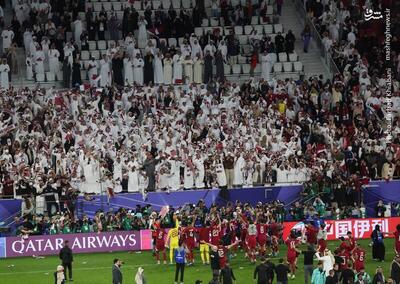 فیلم/ درگیری شدید بازیکنان ایران و قطر در پایان بازی