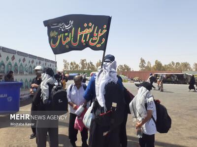 مرز مهران مملو از زایران عتبات عالیات در آستانه مبعث