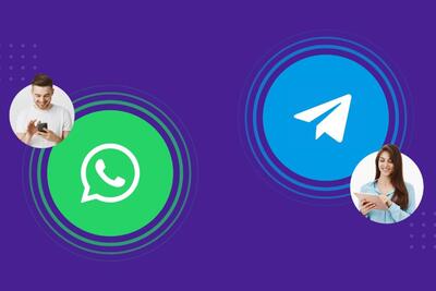 ارسال پیام از تلگرام به واتساپ امکان‌پذیر می‌شود! - زومیت