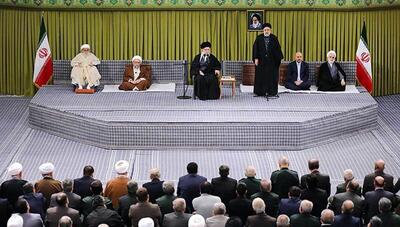 دیدار مسئولان نظام و سفرای کشورهای اسلامی با رهبر معظم انقلاب (عکس)