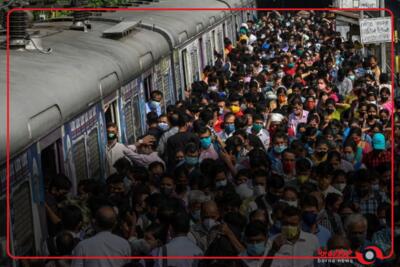 بخشی از ایستگاه متروی دهلی هند فرو ریخت