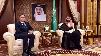 بلینکن: سعودی‌ها همچنان مایل به عادی‌سازی روابط با اسرائیل هستند